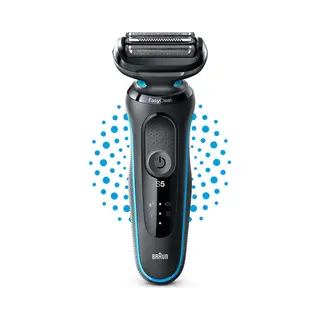 Braun Series 5 51-M1000s Scheerapparaat met scheerblad Zwart, Blauw