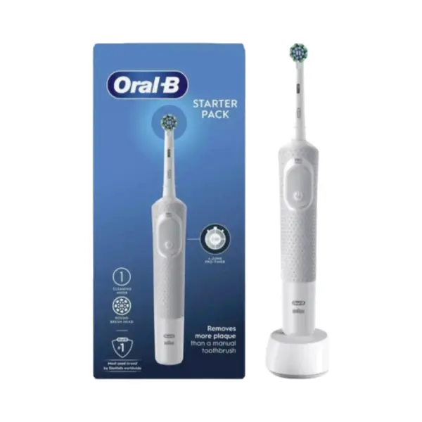 Oral-B Starter Pack Vitality Precision Clean White Electric Toothbrush thumbnail