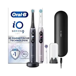 Oral-B Io 9n Rose Quartz Und Onyx Schwarz Doppelpack Special Edition