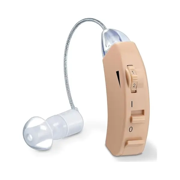 Beurer HA50 Hearing Amplifier | Amplifies The Volume Of Sound For Restricted Hearing Abilities | Barely Visible Behind The Ear | Wide Frequency Range thumbnail