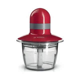 Bosch MMR08R2 Elektrischer Essenszerkleinerer 0,8 l 400 W Grau, Rot