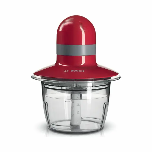 Bosch MMR08R2 Elektrischer Essenszerkleinerer 0,8 l 400 W Grau, Rot thumbnail