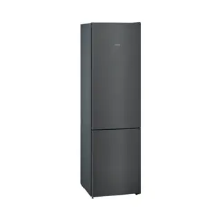 Siemens iQ500 KG39E8XBA koel-vriescombinatie Vrijstaand 343 l B Zwart, Roestvrijstaal