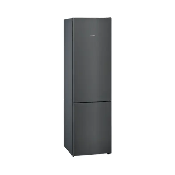 Siemens iQ500 KG39E8XBA Kühl- und Gefrierkombination Freistehend 343 l B Schwarz, Edelstahl thumbnail