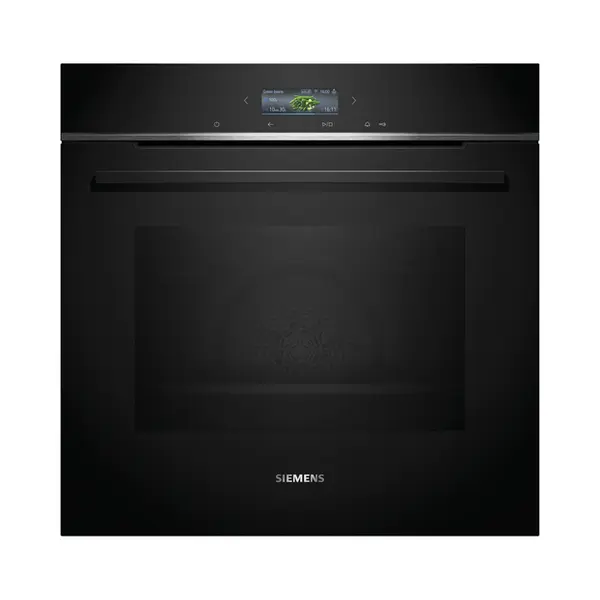 Siemens iQ700 HB732G1B1 oven 71 l 3600 W Zwart, Roestvrijstaal thumbnail