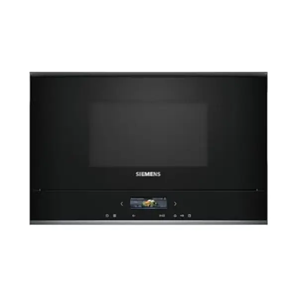 Siemens BF722R1B1 Mikrowelle Einbau-Solo-Mikrowelle 21 L 900 W Schwarz thumbnail