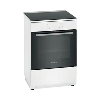 Bosch Serie 2 HLL09A020U fornuis Vrijstaand fornuis A Electrisch Keramisch Wit