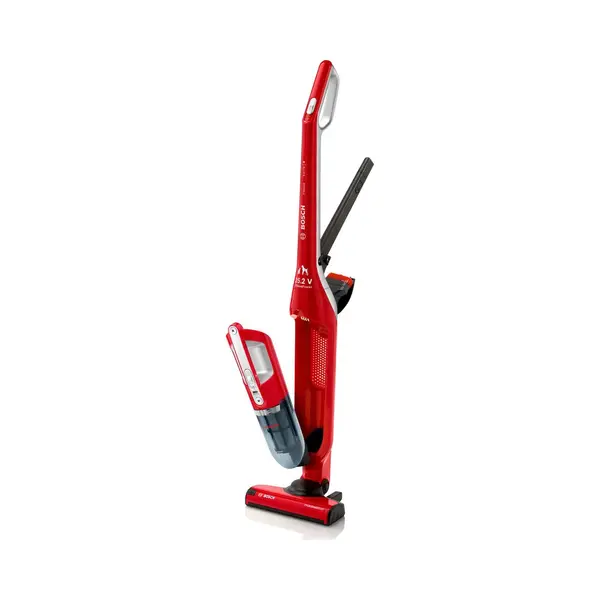 Bosch Serie 4 BBH3ZOO25 Stabstaubsauger/Elektrischer Besen 2-in-1-Stabstaubsauger Akku Trocken Beutellos 0,4 l Rot thumbnail