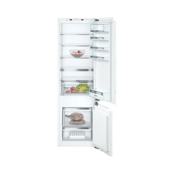 Bosch Serie 6 KIS87AFE0 koel-vriescombinatie Ingebouwd 272 l E Wit thumbnail