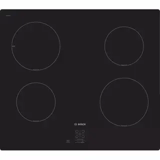 Bosch Serie 2 PUG61RAA5D kookplaat Zwart Ingebouwd 60 cm Inductiekookplaat zones 4 zone(s)