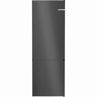 Bosch Serie 4 KGN492XCF koel-vriescombinatie Vrijstaand 440 l C Zwart, Roestvrijstaal