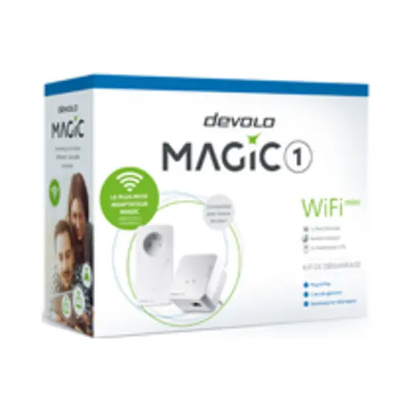 Devolo Magic 1 WiFi mini 1200 Mbit/s Ethernet Lan Wit thumbnail