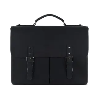 Bugatti - Luca With Flap Schwarz - Aktentasche , 12.9 L