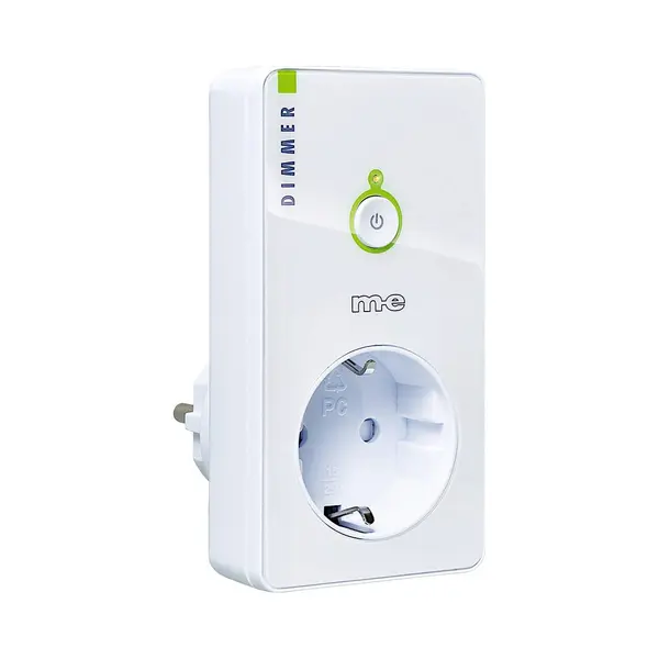 m-e modern-electronics Funk-steckdose Dimmer Cr-d300 Für Schalter-system Cuveo, Farbe Weiß thumbnail