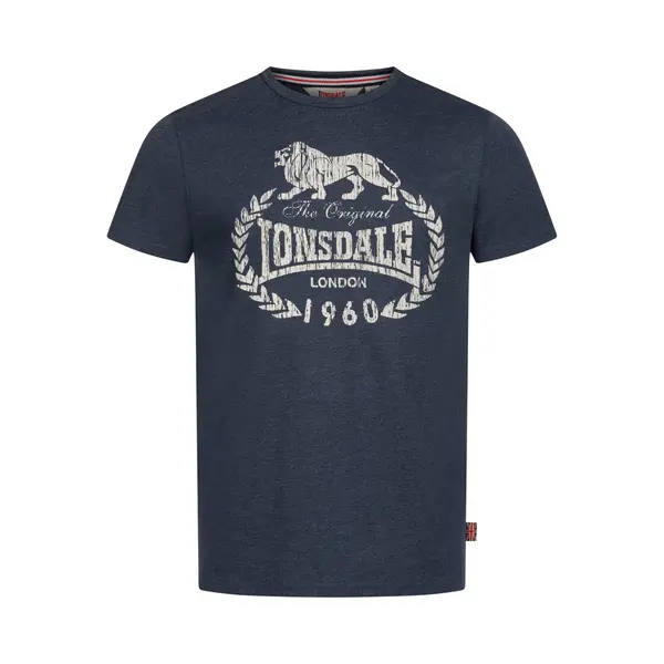 Lonsdale Shirt 'Ollie' Ecru / Navy thumbnail