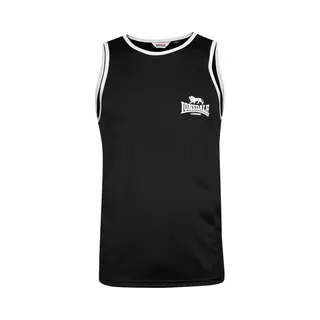 Lonsdale Herren Langarmshirt Amateur Singlet Schwarz (Schwarz) X-Large