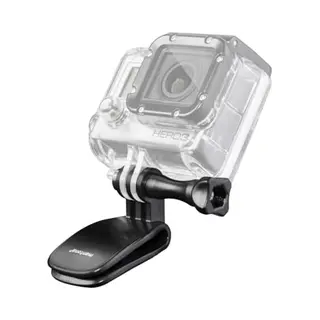 Mantona Miniklemme Für GoPro Hero, Action Cam Zubehör, Schwarz
