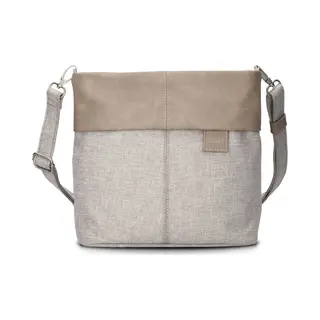 Zwei, Damen, Handtasche, Olli Umhängetasche 25 Cm, Beige