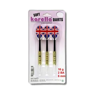 Karella Softdart-Blister-Set Dartpunt 3 stuk(s)