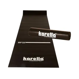 Karella EcoStar Dartmat, Perfecte Bescherming Voor Vloer En Darts, Met Werpmarkering Op 237 Cm, Lengte 290 Cm, Breedte 60 Cm En 80 Cm,