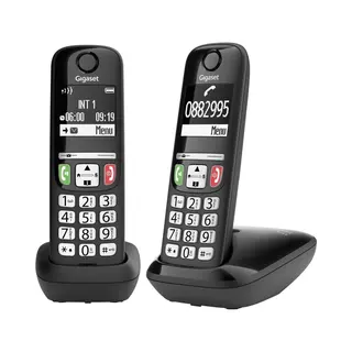 Gigaset A735 Duo Zwart, Telefon, Schwarz