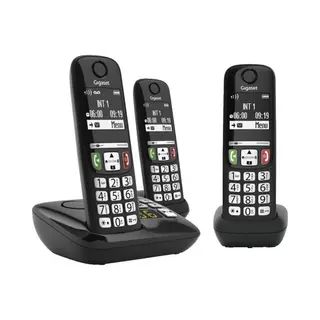 Gigaset A735A Trio Telefon Analoges/Dect-Telefon Schwarz
