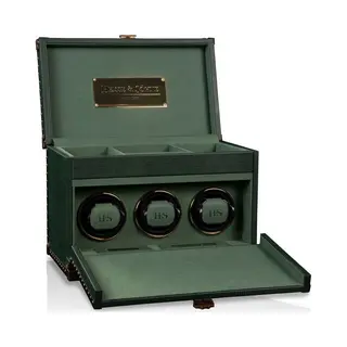Heisse & Söhne Seit 1976 Heisse & Söhne Uhrenbeweger Verne 3 Elegante Lösung Für Perfekte Automatik-Uhr-Präsentation Und Pflege