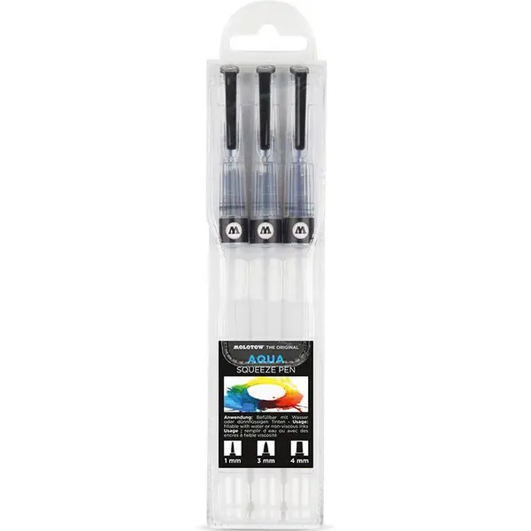 Molotow Leerstift Aqua Squeeze Pen Basic-Set 1 thumbnail