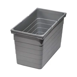 So-tech - Ninka Eins2vier Abfallsammler 25 L 412 X 330 X 230 Mm Alugrau 5061