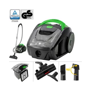 Deuba® Vacuum Cleaner 900 W Multi-Cyclone Green
