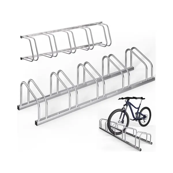 Monzana Fietsenrek 5 Fietsen - Bandbreedte 30-65mm - 37cm Wielafstand thumbnail