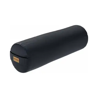 Gorilla Sports® Yoga Bolster - Ø20 Cm, Waschbarer Bezug, Aus 100% Baumwolle, Mit Dinkelfüllung, Tragegriff, Farbawhl - Yogarolle, Yogakissen,