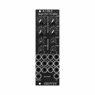 Doepfer A-135-2v Mini Quad Vca/Vc Mixer Vintage Edt. - Mixer Modular Synthesizer