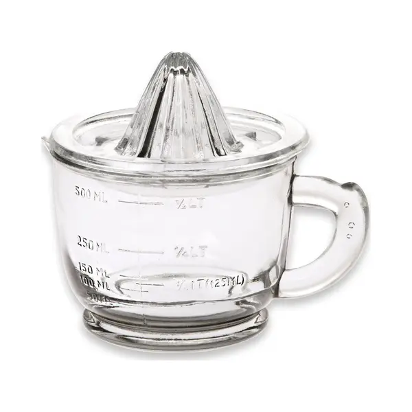 Loberon® Zitronenpresse Cindy, Glas, H/Ø Ca. 17/14 Cm, Klar thumbnail