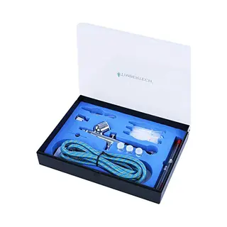 Timbertech ABPST01 Airbrush-set Met Adapter, Slang, Sproeiers En Naalden