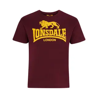 Lonsdale London Logo T-Shirt Red