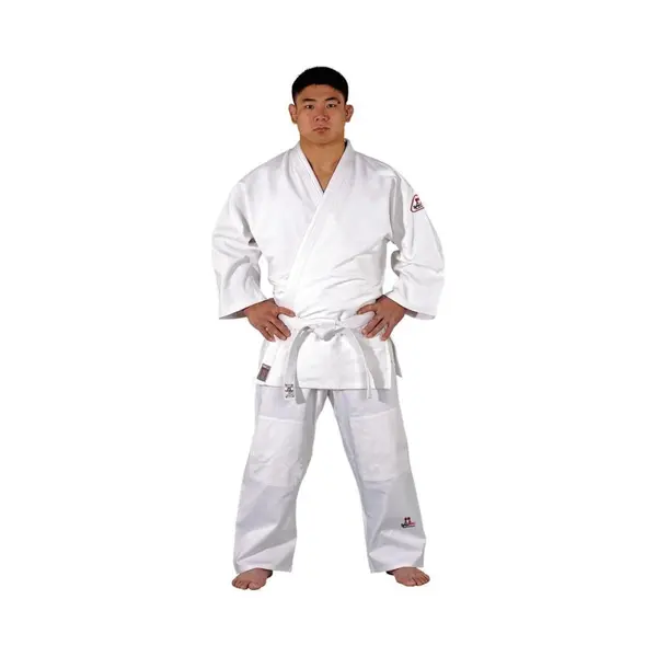 DanRho Judoanzug Dojo-Line Tong Il, Größe, 130 Cm;Farbe, Weiß thumbnail