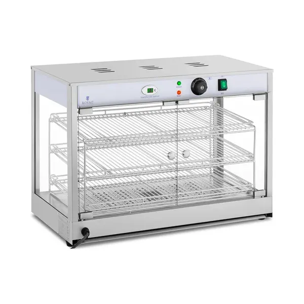 Warmhoudvitrine- 1.200 W - Led Display - Royal Catering thumbnail