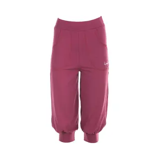 Winshape Damen Luftig-legere 3/4-high Waist-Trainingshose Wbe12 Trainingshose, Berry-Love, M Eu