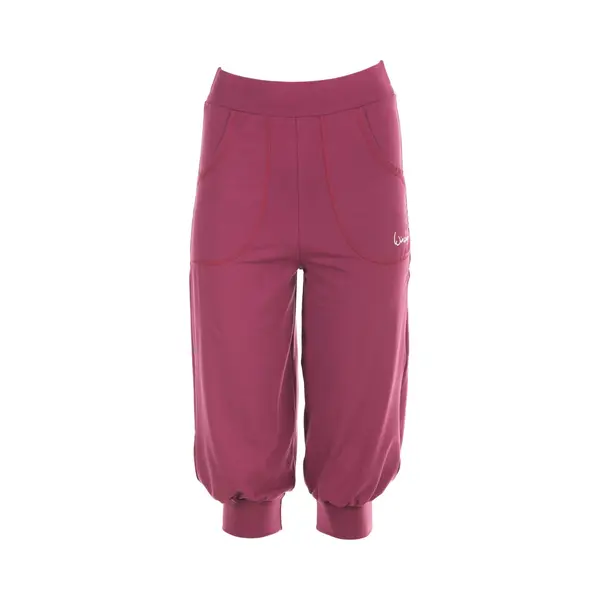 Winshape Damen Luftig-legere 3/4-high Waist-Trainingshose Wbe12 Trainingshose, Berry-Love, M Eu thumbnail