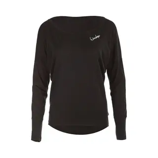 Winshape Functioneel Shirt 'MCS002' Zwart / Wit
