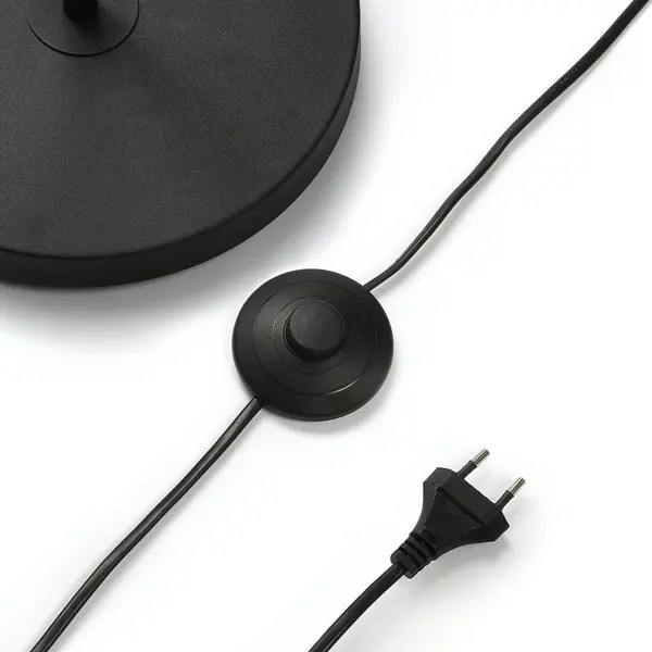 Lindby Vloerlamp Karoli, Zwart, 156 Cm, Metaal, Flexibele Arm thumbnail