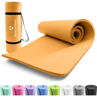 #DoYourFitness X World Fitness | Fitnessmatte "Jivan" | 183x61x2cm | Phthalatfrei & Rutschfest | Gymnastikmatte Ideal Für Yoga, Pilates, Fitness,