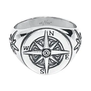 EtNox Kompass Ring Multicolor