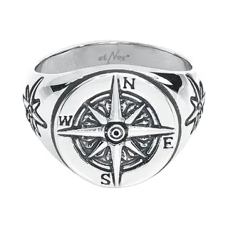 EtNox Kompass Ring Multicolor