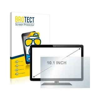 Brotect - Screenprotector Voor Pos-systemen Met 10.1 Inch Schermen [221 Mm X 130 Mm, 15, 9] Folie Beschermfolie Matte 2 Stuks
