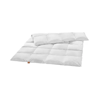 Sleepling Baby Donzen Dekbed 100 X 135 Cm | Licht Zomerdekbed | Nieuw Wit Dons (90%) En Veren (10%) | Made In Eu | Downpass | Ökotex | Donzen Batist
