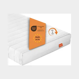 Sleepling Matratze 140 X 200 X 13 Cm, Rollmatratze Duo Wendematratze, Komfort- Kaltschaummatratze, Made In Eu, Bezug Waschbar, Oeko-Tex 100,