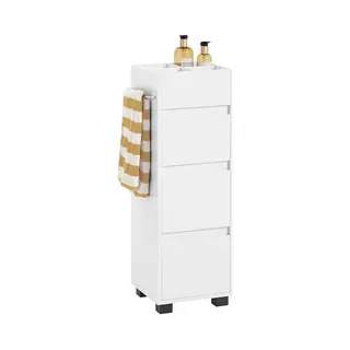 SoBuy BZR29-W bathroom storage cabinet