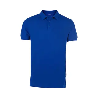 Hrm Herren Luxury Polo, Royalblau, Gr. 2XL I Premium Polo Shirt Herren Aus 100% Baumwolle I Basic Polohemd Bis 60°C Farbecht Waschbar I Hochwertige &